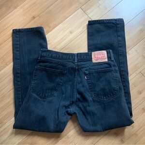 Levi’s 505 Black Jeans
